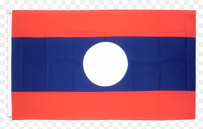 Ft Flag - Flag Of Laos, HD Png Download - laos flag png