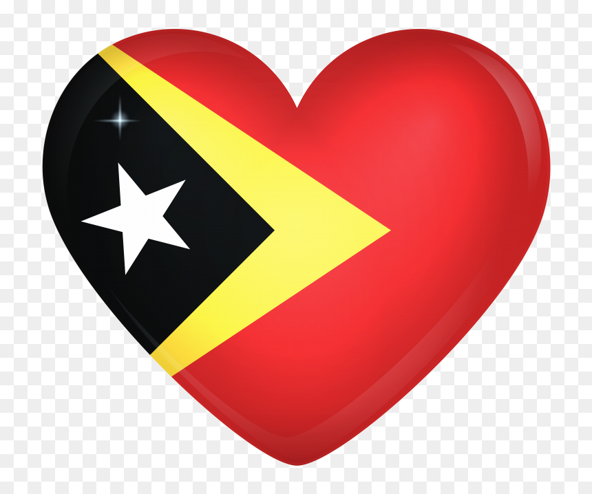 Transparent Flag - Flag Of Timor Leste, HD Png Download - laos flag png
