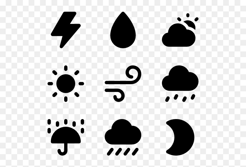 Clip Art, HD Png Download - weather icons png transparent