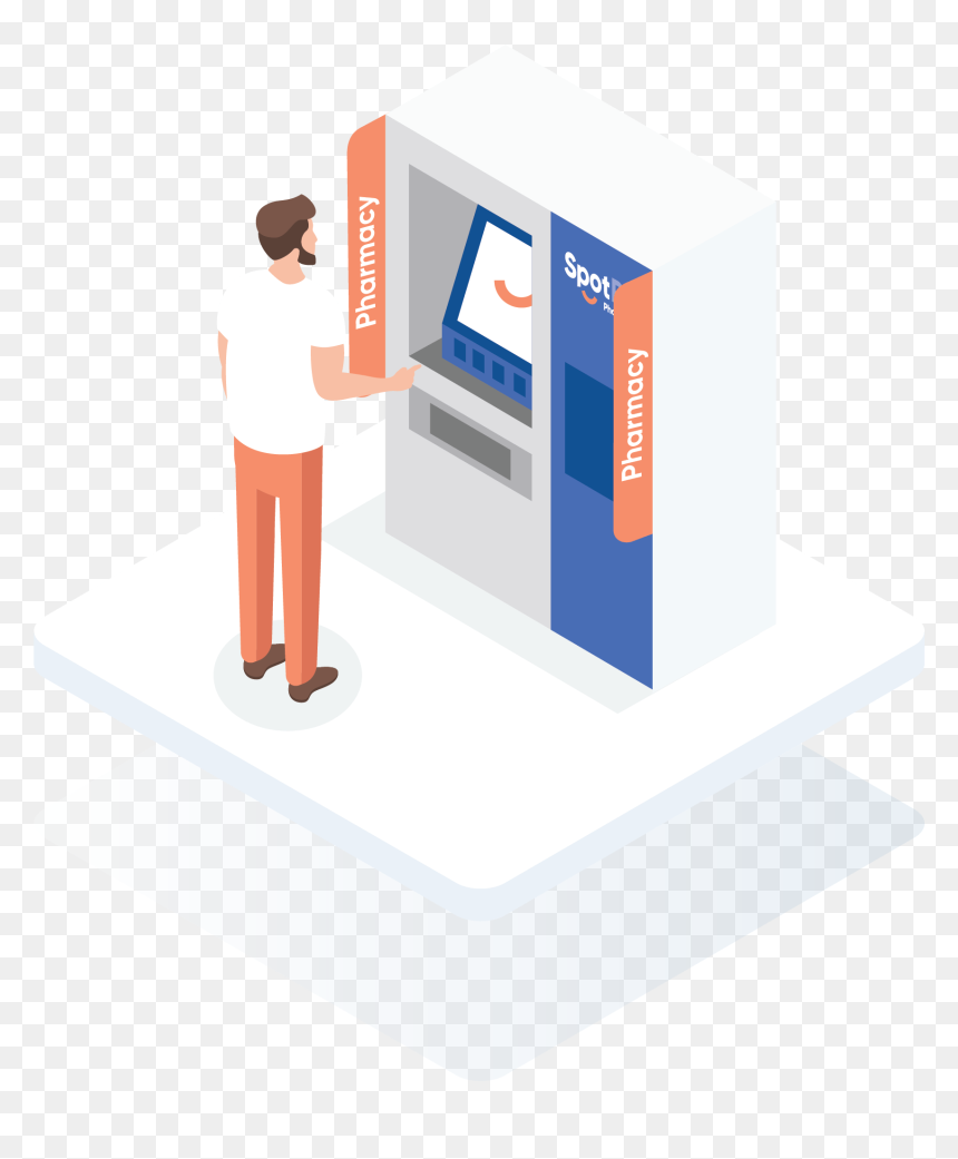 The Pharmacy Without The Lines - Drugstore Kiosk, HD Png Download - pharmacist png
