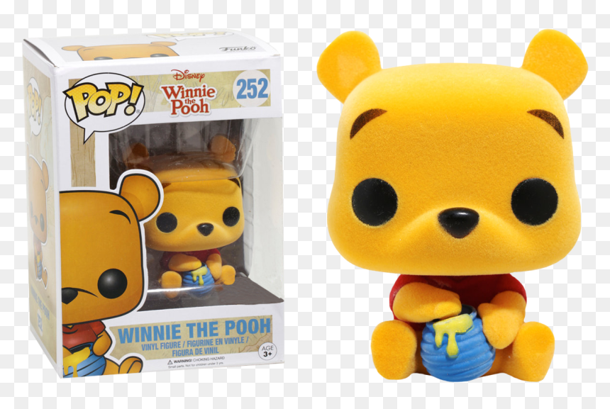 Funko Pop Winnie Pooh , Png Download - Winnie The Pooh Flocked, Transparent Png - winnie pooh png