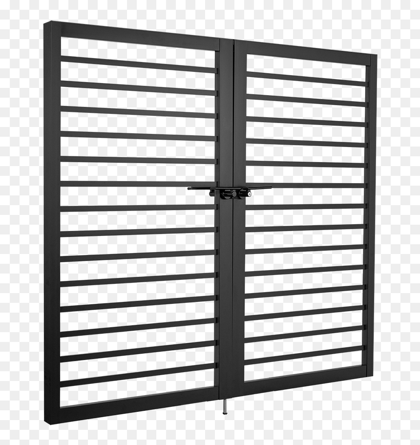 Swing Gate - Window, HD Png Download - wooden gate png