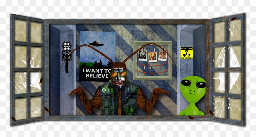 Want To Believe, HD Png Download - roaches png
