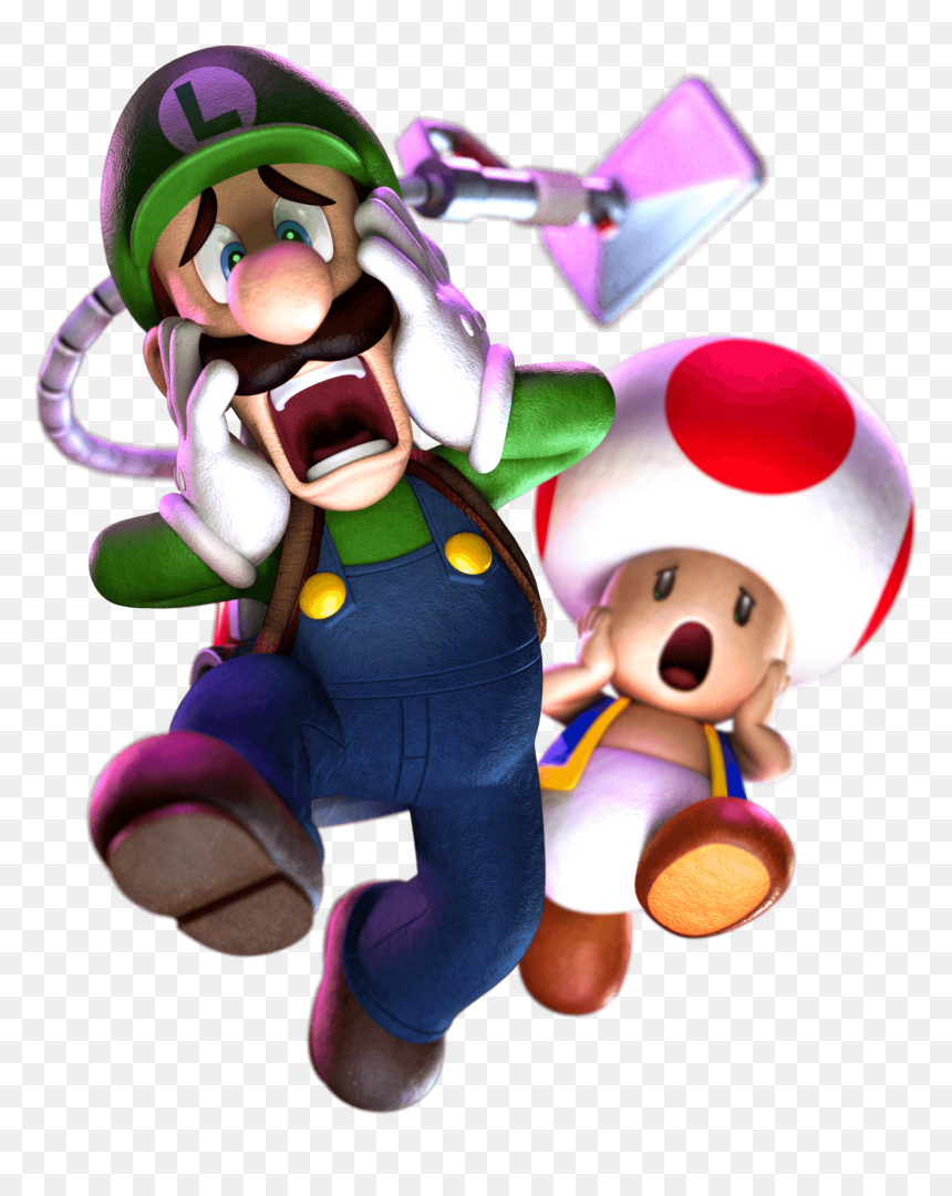 Poltergust Luigi - Luigi's Mansion Dark Moon Luigi, HD Png Download - luigi head png