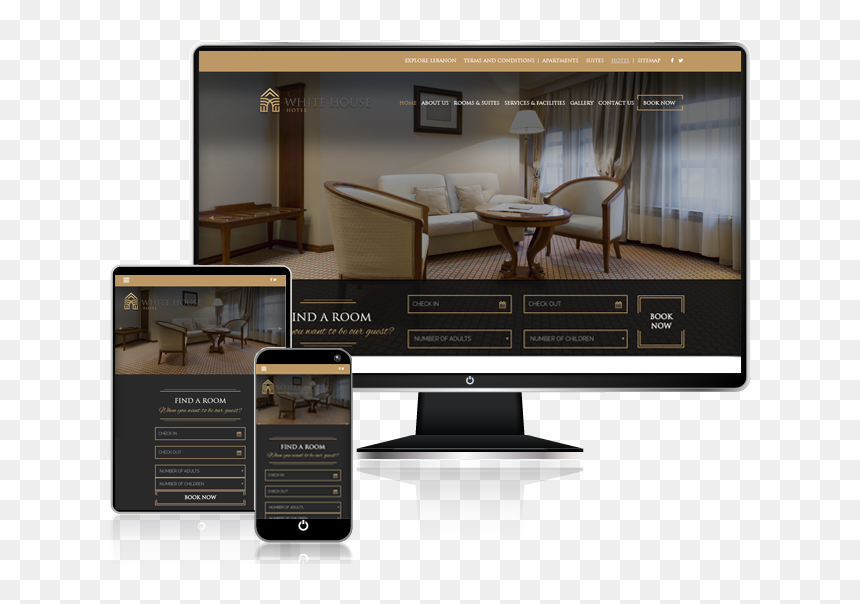 Img - Flat Panel Display, HD Png Download - whitehouse png