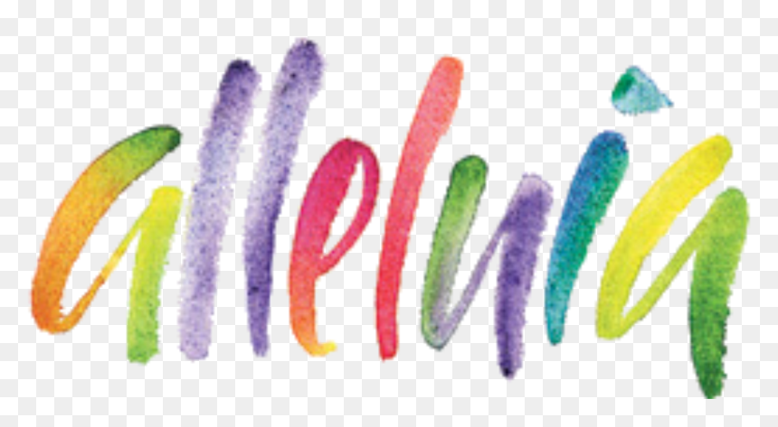 Alleluia Hallelujah Clip Art - Alleluia Clipart, HD Png Download - easter clip art png