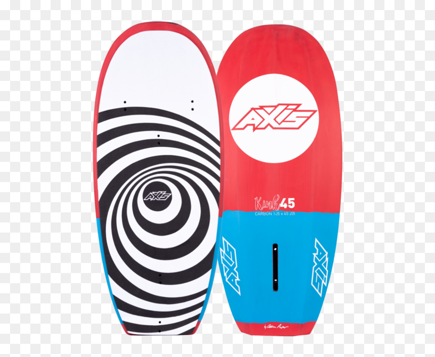 Axis Kink Tuttle Bottom Sidebyside - Axis Kink Foilboard, HD Png Download - skateboard side view png
