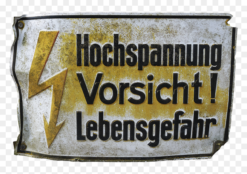 Sign, HD Png Download - peligro png