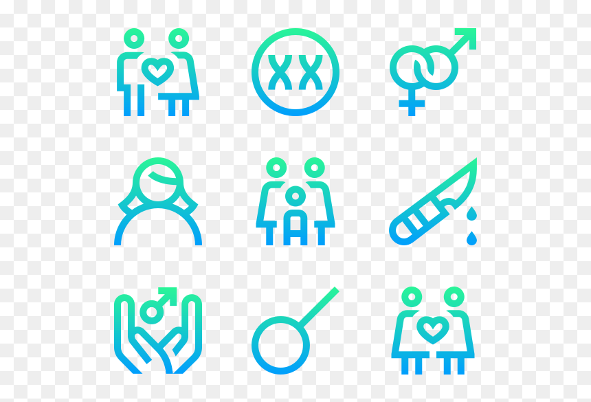 Icons Sex Psd, HD Png Download - identity png