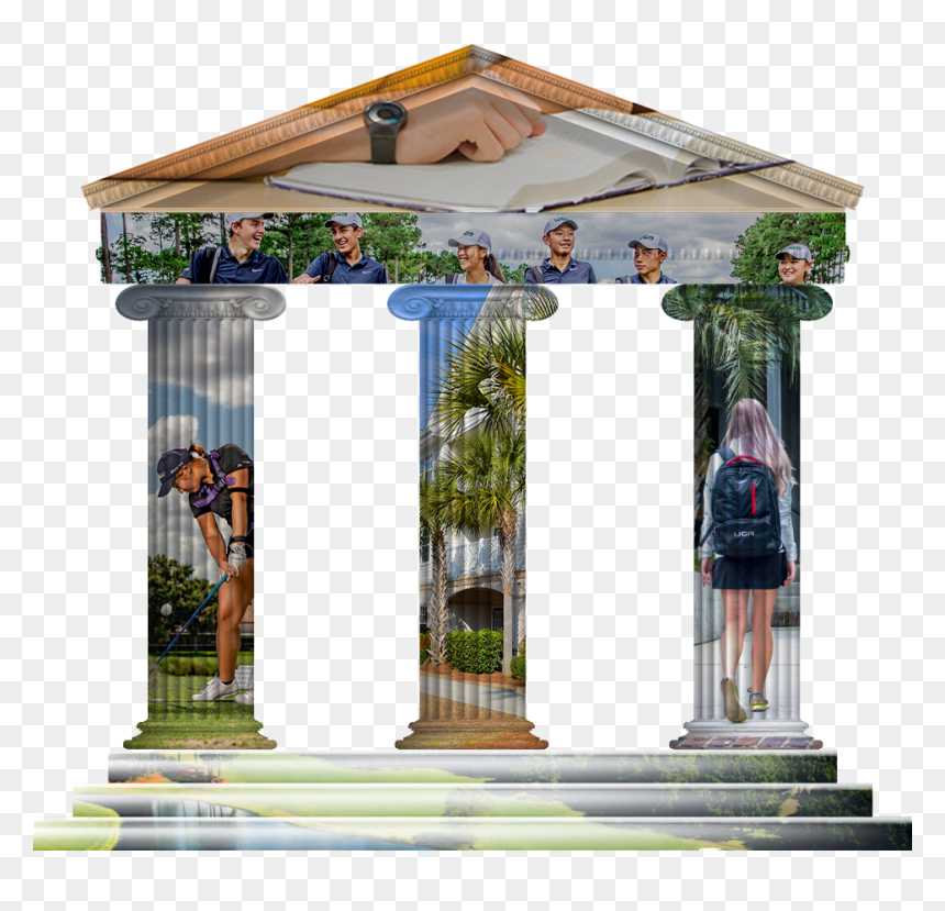 Flat Parthenon Ugly - House, HD Png Download - parthenon png