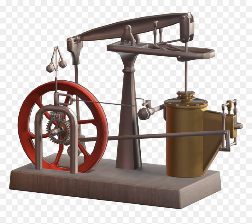 Pump, HD Png Download - steam engine png