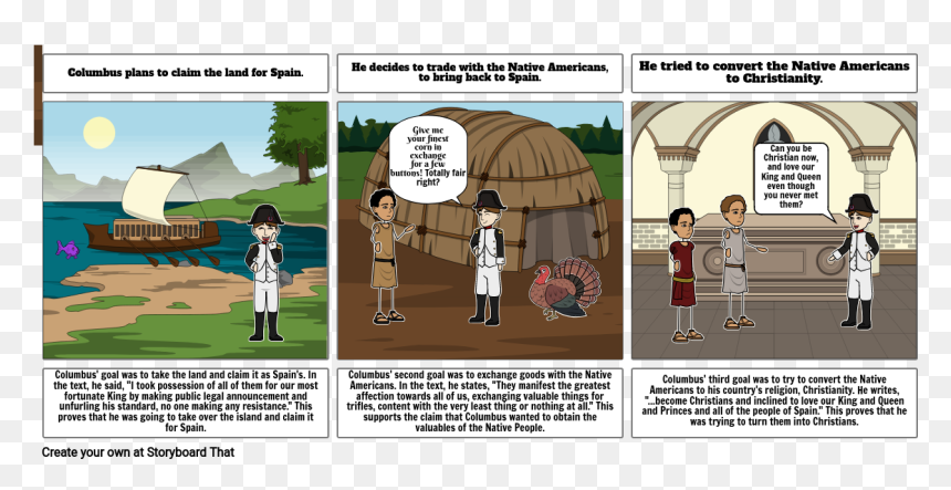 Cartoon, HD Png Download - columbus png