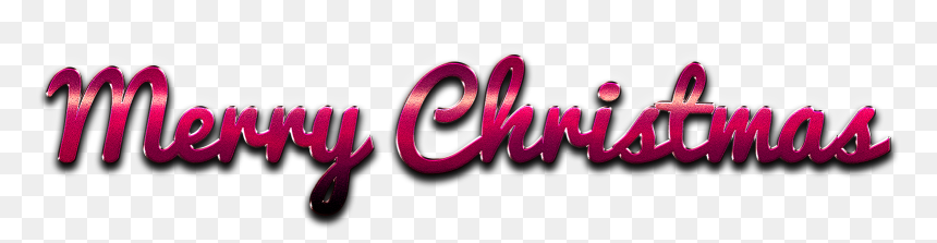 Merry Christmas Word Art Png Pic - Graphic Design, Transparent Png - merry christmas word art png