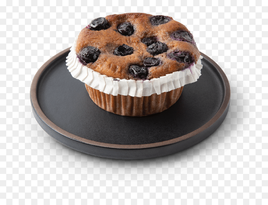 Blueberry Muffin - Chocolate Chip, HD Png Download - blueberry muffin png