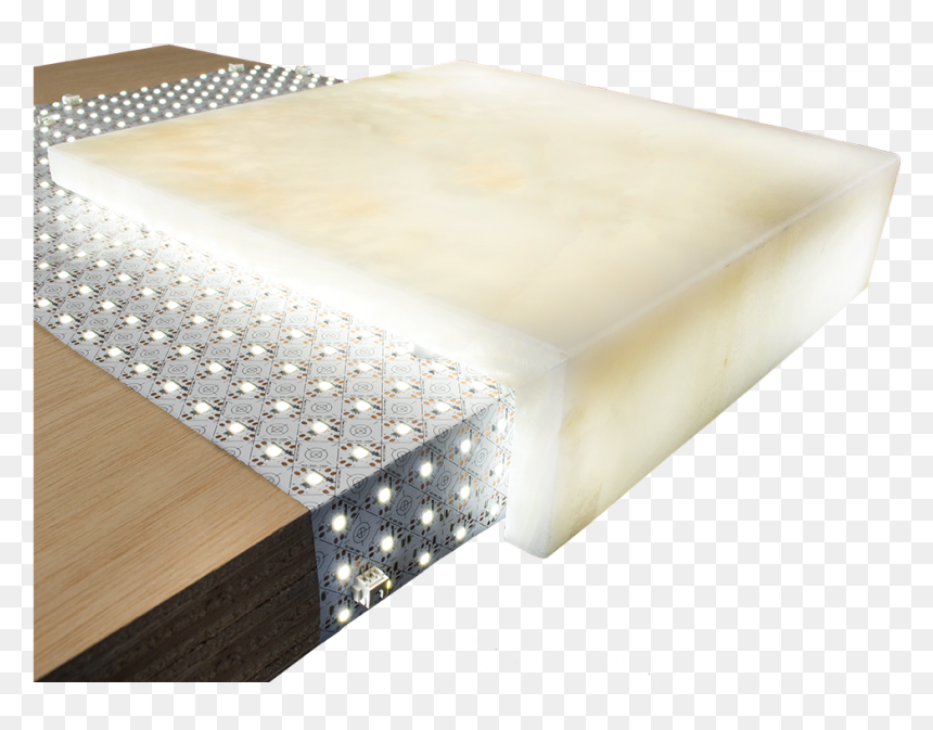 Auragami Led Light Sheet Nested Nesting Under Backlit - Backlit Countertop, HD Png Download - countertop png