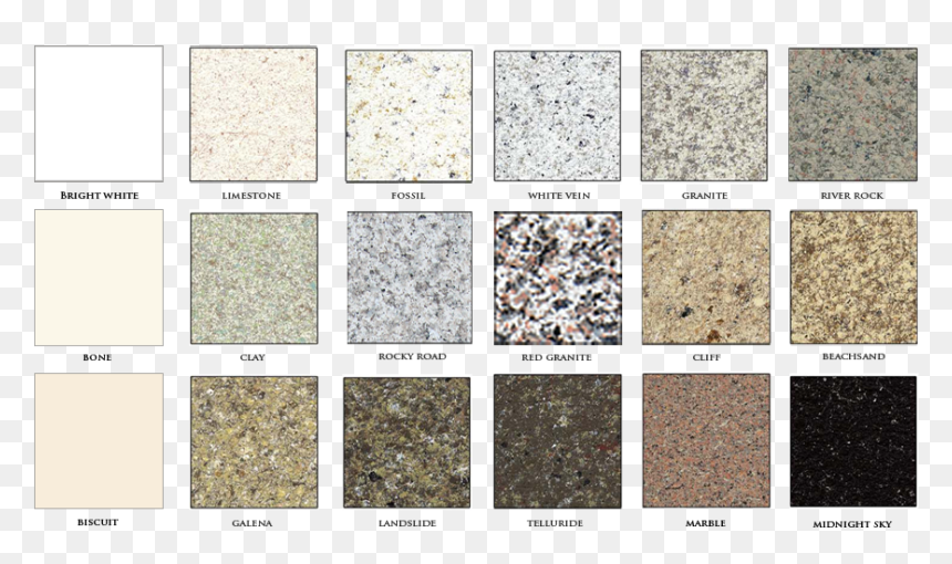 Ceramic Tile Refinishing Colors, HD Png Download - countertop png