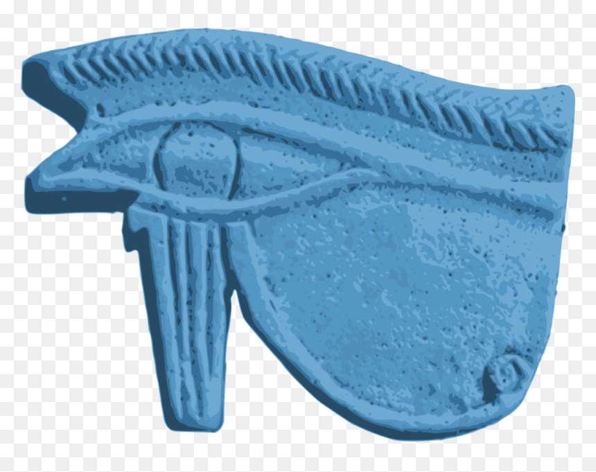 Blue,turquoise,horus - Horus Eye, HD Png Download - amulet png