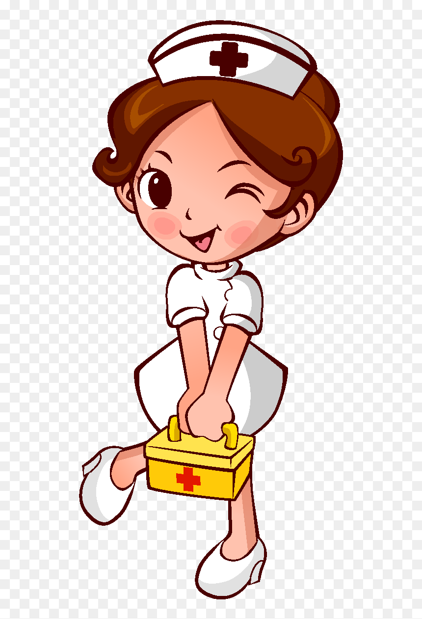 Transparent Trust Clipart - Imagenes De Enfermeras Caricatura, HD Png Download - enfermera png