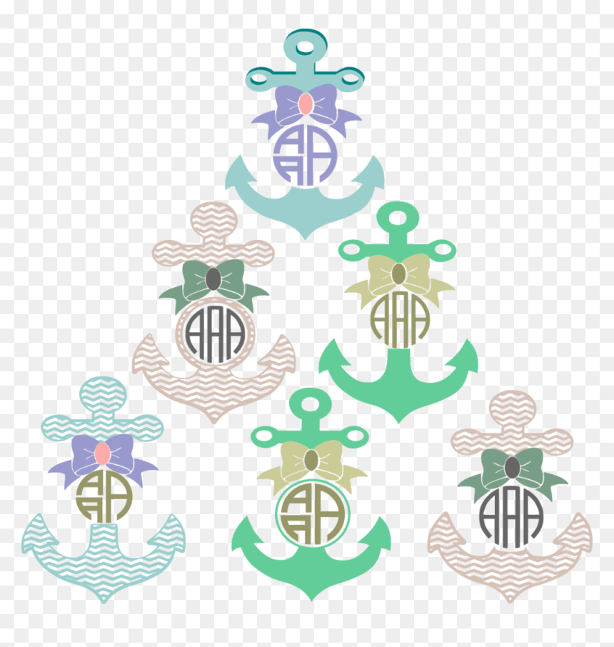 Bow Frame Svg Cut - Clip Art, HD Png Download - monogram border png