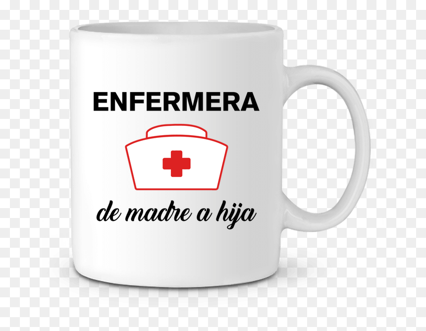 Mug En Céramique Enfermera De Madre A Hija Par Tunetoo - One Piece, HD Png Download - enfermera png