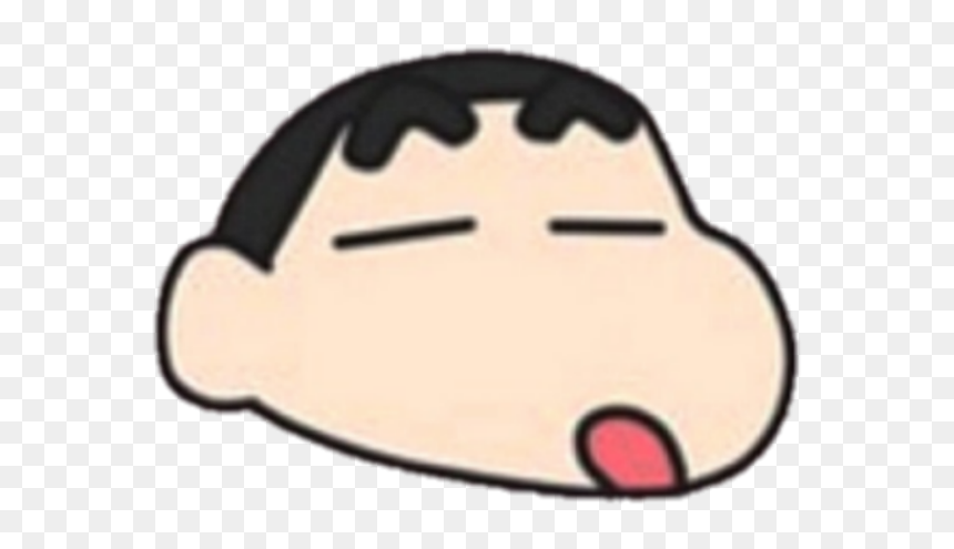#shinchan #anime #manga #cartoon #90s #soft #cute - Shin Chan Face Png, Transparent Png - shin chan png