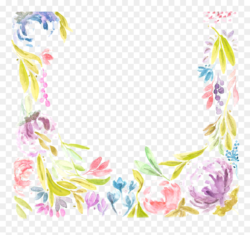 Illustration, HD Png Download - flores acuarela png