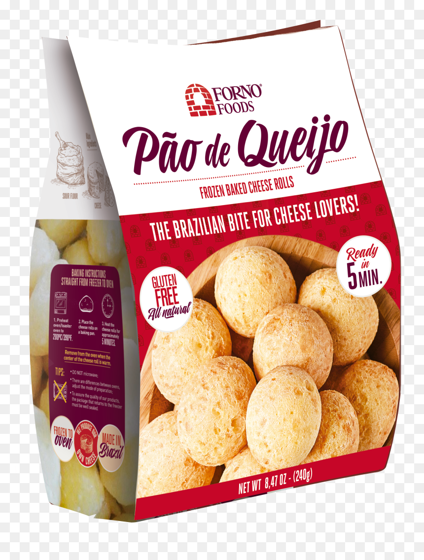 Transparent Pão De Queijo Png - Forno De Minas, Png Download - pão png