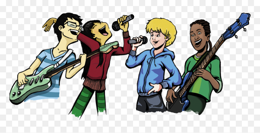Show-bandas - Cartoon, HD Png Download - bandas png