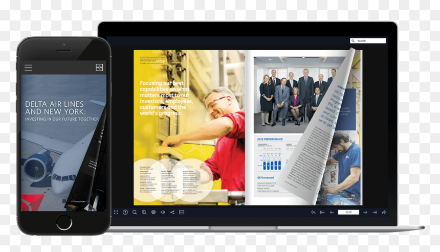 Flipbuilder Products Sale - Online Flipbook, HD Png Download - page flip png