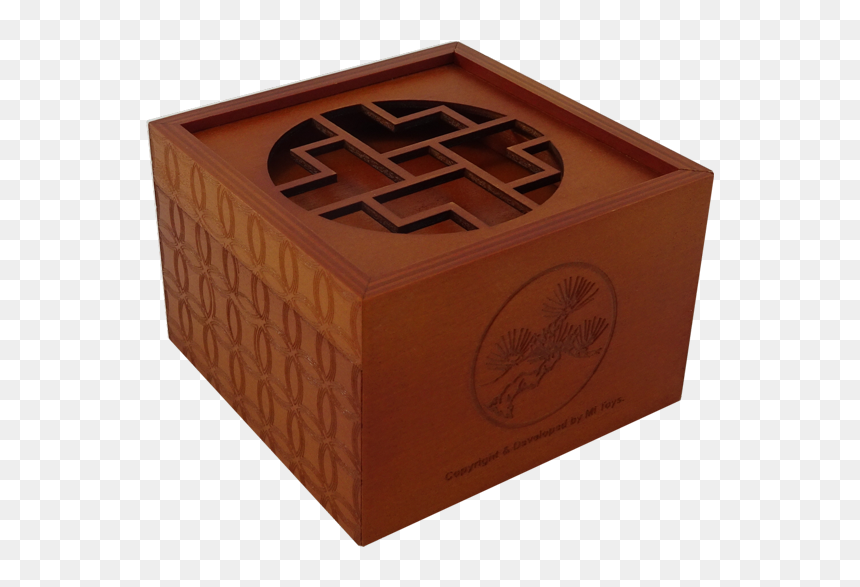Secret Opening Puzzle Box Chinese Pine, HD Png Download - pino png