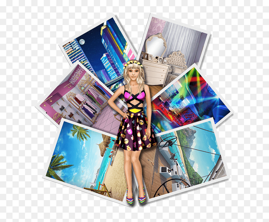 Girl, HD Png Download - dress up png