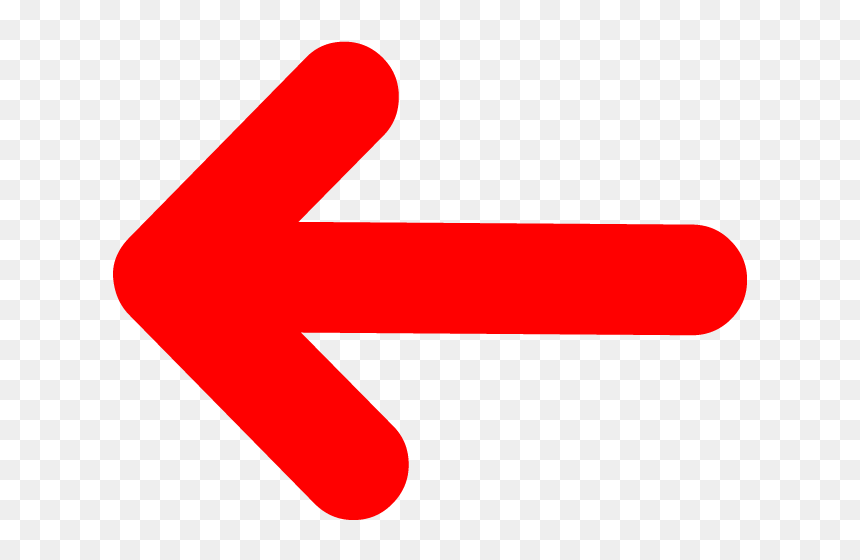 Thumb Image - Fleche Rouge A Gauche, HD Png Download - flèche png