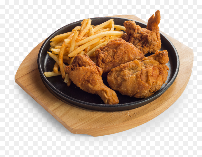 Transparent Combo Png - Pollo Frito Png, Png Download - pollo png