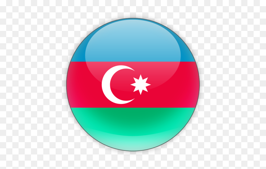 Download Flag Icon Of Azerbaijan At Png Format - Azerbaijan Flag Icon Png, Transparent Png - round shield png