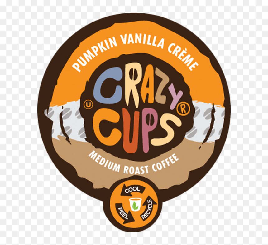Crazy Cups Pumpkin Vanilla Crème Coffee, Medium Roast, - Illustration, HD Png Download - roast png