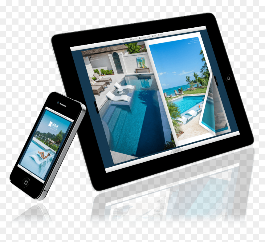 Responsive Flipbooks - Tablet Computer, HD Png Download - page flip png
