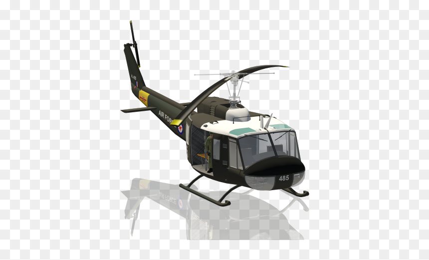 Military Helicopter, HD Png Download - huey png