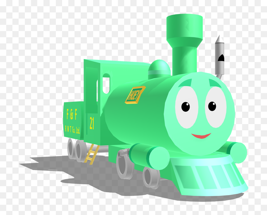 Coach Clipart Train Whistle - Railway Of Crotoonia Characters, HD Png Download - huey png
