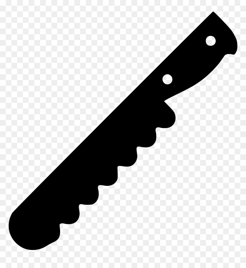 Bread Knife - Portable Network Graphics, HD Png Download - knife icon png