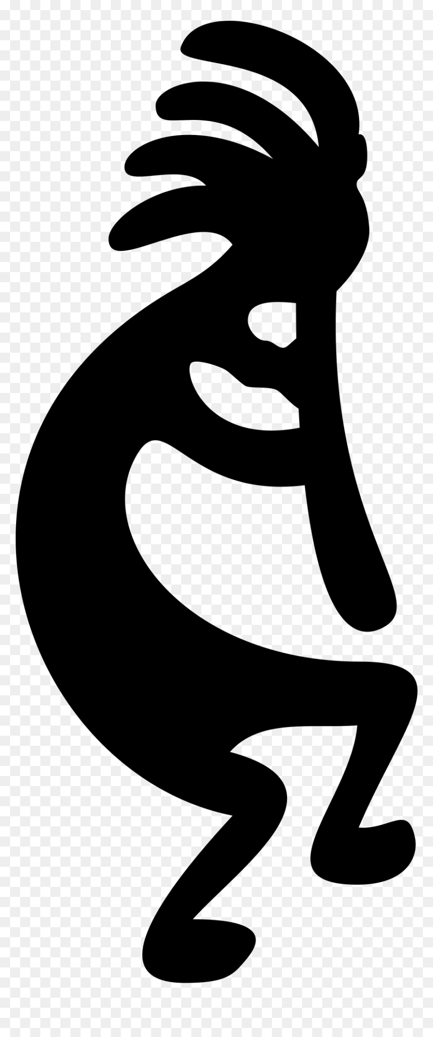 Kokopelli Native American Symbol, HD Png Download - moab png