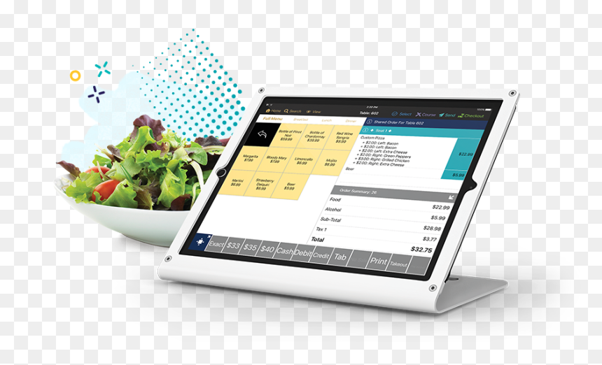 Food Truck Self Order Kiosk, HD Png Download - pos png