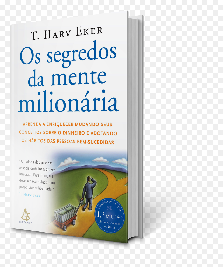 Livro - Segredos Da Mente Milionária Png, Transparent Png - livro png