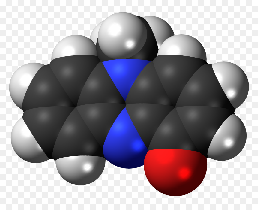 Pyocyanine 3d Spacefill, HD Png Download - 3d person png