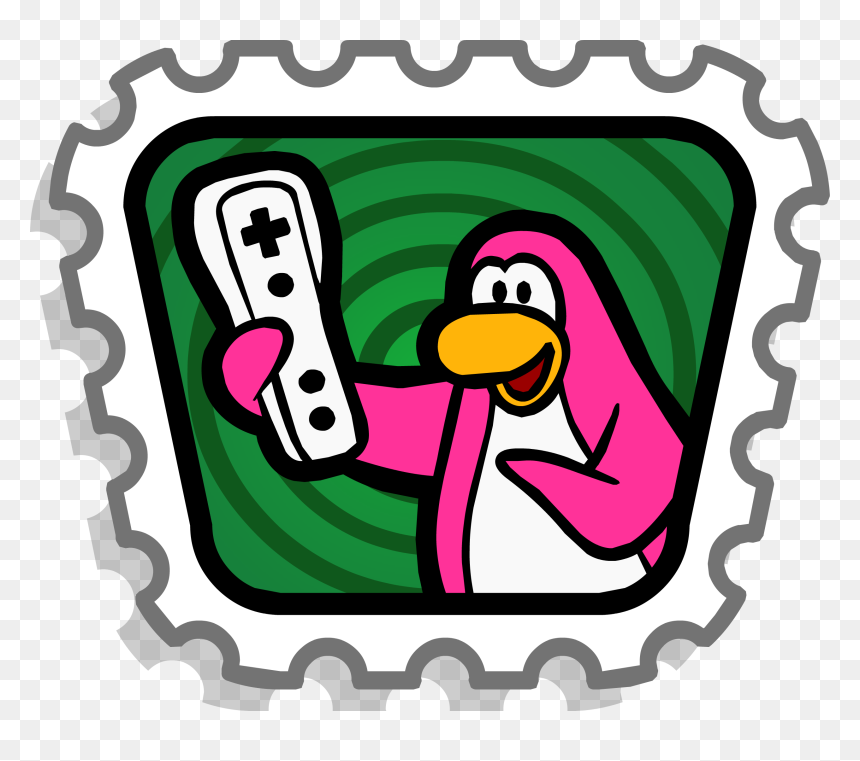 Club Penguin Game Day - Snapshot Stamp Club Penguin, HD Png Download - minion vector png