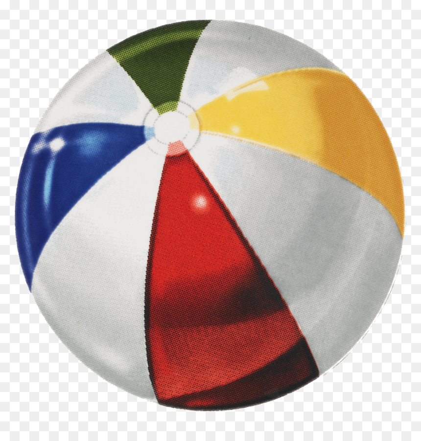 Transparent Beach Ball Png - Beach Ball, Png Download - beach ball vector png