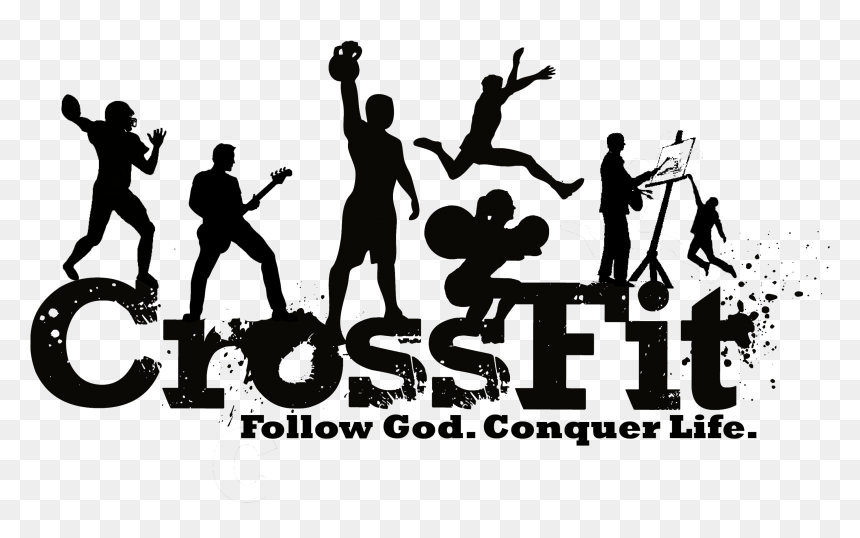 Crossfit Drums Fitness Centre Crossfit Bloemfontein - Bass Guitar Player Silhouette, HD Png Download - hud elements png