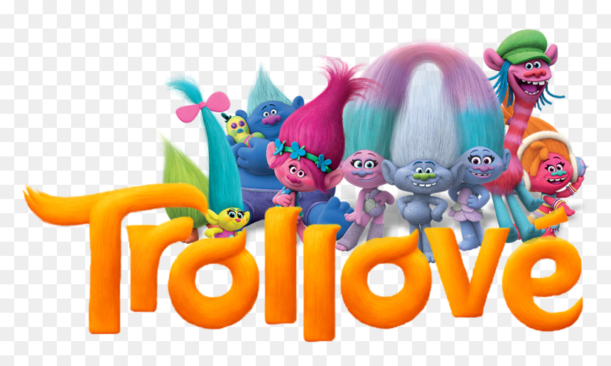 Animal Figure, HD Png Download - trolls movie characters png