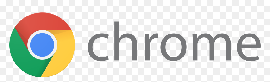 Chrome Logo With Text, HD Png Download - chrome.png