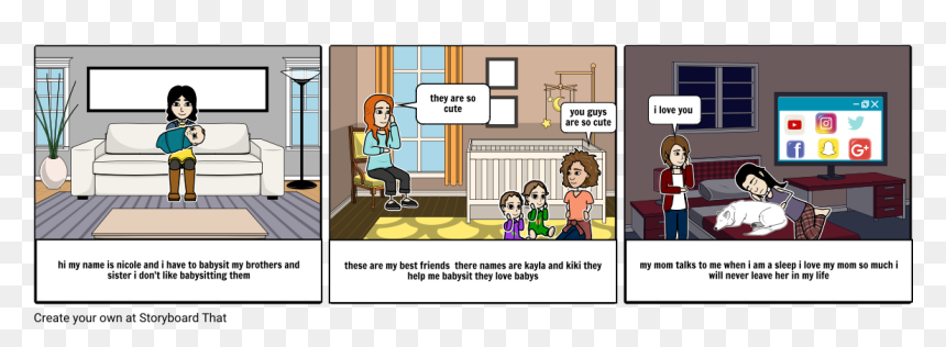 Cartoon, HD Png Download - baby sitting png