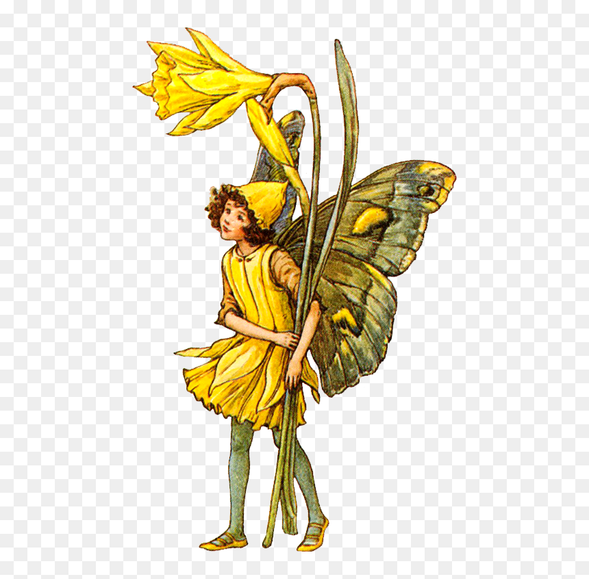 Imágenes Vintage Gratis / Fr - Cicely Mary Barker Png, Transparent Png - imagenes png gratis